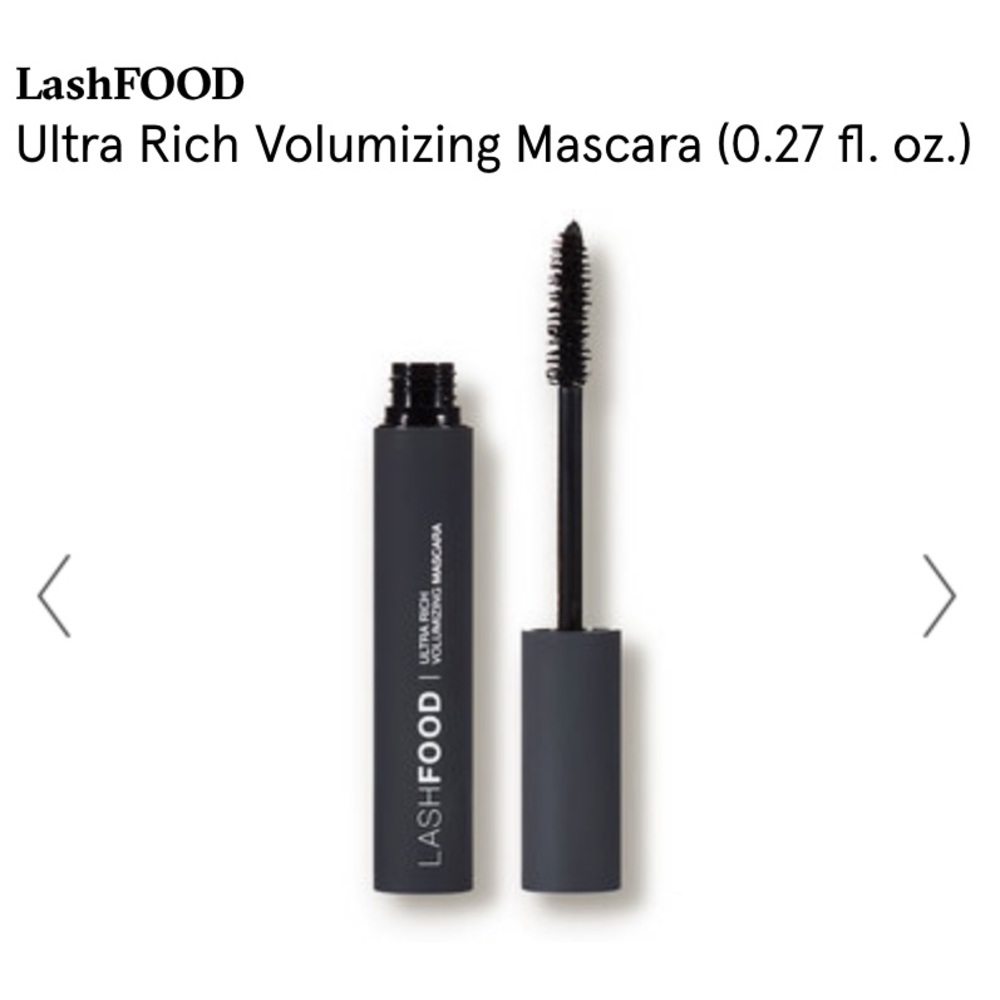 LashFOOD
Ultra Rich Volumizing Mascara (unopened)